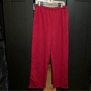 SKIMS Red Sweat Pants